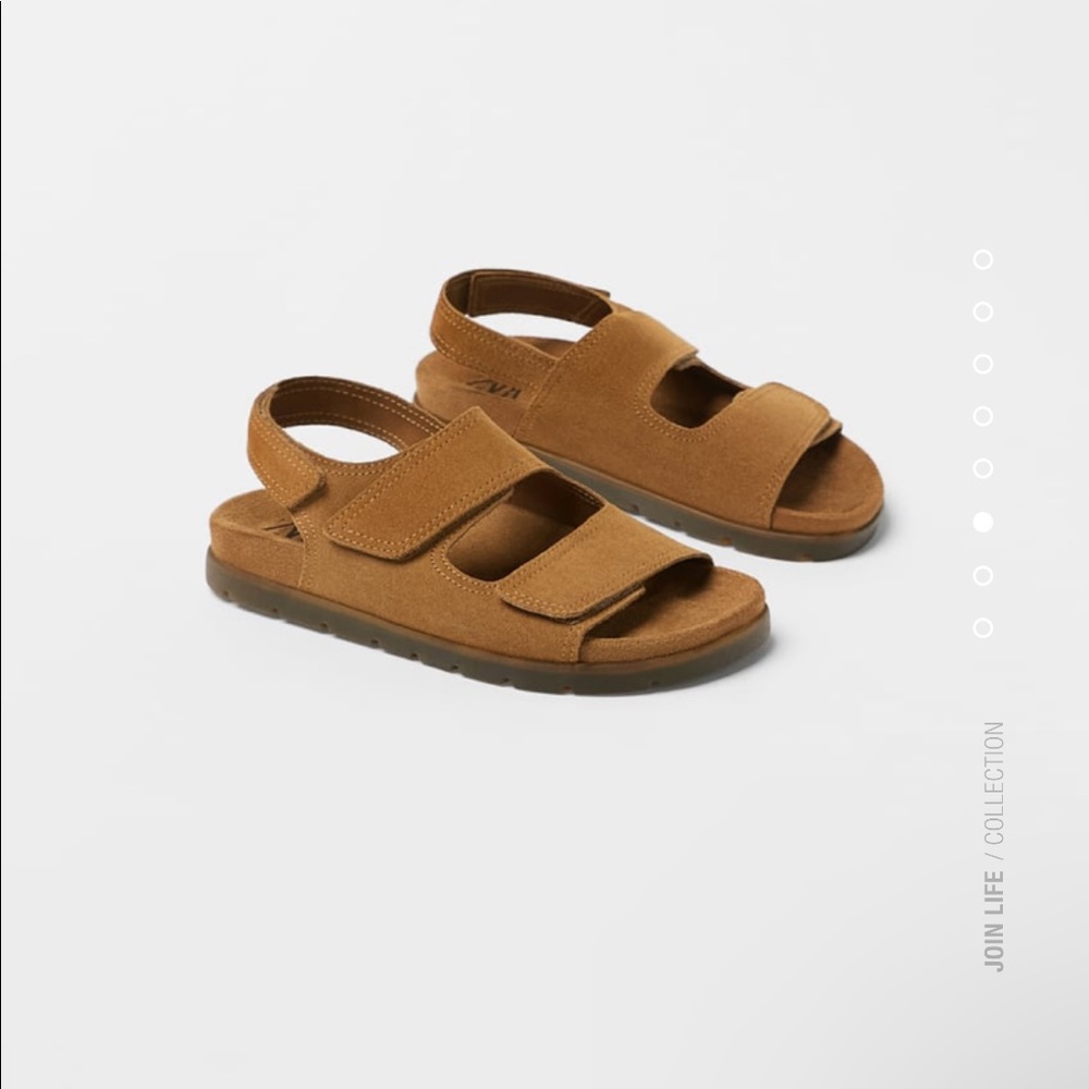 Zara Leather Sandals